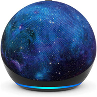 Amazon - Echo Dot Kids avec Alexa+ - Poussière d'étoiles -Echo Dot Kids – Notre enceinte intelligente la plus populaire et la plus mignonne avec Alexa, conçue pour les enfants (pas un jouet). Le haut-parleur amélioré offre des voix plus claires et un son riche et vibrant comparé aux précédents appareils Echo Dot