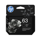 HP 63 Cartouche d'encre noire d'origine-Couleur: Noir
