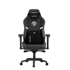 Anda Seat - Phantom King Pro Chaise de jeu Premium - Noir/Blanc-Confort maximal: Chaise gaming haut de gamme à dossier élevé, équipée de coussins amovibles en velours pour la nuque et les lombaires, fabriqués en mousse haute densité pour un soutien ergonomique supérieur