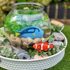 Yellow Door - YUS1236 Pierres de jeu sensoriel - Poisson-Les marques peuvent être ressenties autant que vues, et les enfants prendront plaisir à faire des empreintes des poissons dans de la pâte à modeler.