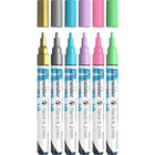 Schneider - Marqueurs de peinture Paint-It 310 - Or/Argent - Paquet de 6-Avec le marqueur de peinture, faites ressortir vos conceptions et mises en page avec des marques et des traits détaillés