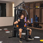 Soozier - Équipement de gym à domicile-Pieds antidérapants. Appareil d'exercice solide et stable 