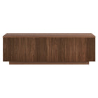 Hudson&Canal - Table basse rectangulaire Reyes 48" L - Noyer satiné-La table est fabriquée à partir de matériaux MDF et PVC de haute qualité