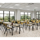 Ceha Canada - Table pliante KMH - 28 po H x 47 po L x  27.5 po l - Noir-8
