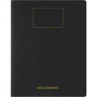 Moleskine - Cahier Etudiant ligné XXL Couverture souple - 8.5" x 11" - Noir-Couverture cartonnée