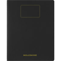 Moleskine - Cahier Etudiant ligné XXL Couverture souple - 8.5" x 11" - Noir-Couverture cartonnée