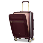 Samsonite - Mobile Solutions 2 Carry-On  à Roues - merlot-La doublure de ce produit a été fabriquée à partir de tissu en polyester recyclé, fabriqué à partir de bouteilles en plastique utilisées par les consommateurs