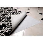 Edgewood - Sous-tapis D'intérieur Hold-A-Rug Léger Anti-Dérapant - 4 pi l x 6 pi L - Blanc-Blanc