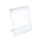 Azar - Porte-documents de bureau/comptoir à chargement arrière - Transparent - Paquet de 3-Plastique flexible