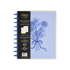 The Happy Planner - Planificateur daté grand format 2026–2027 à reliure à disques - 11-1/2 po x 10-1/4 po - Bleus champêtres-Comprend 12 mois de calendriers et de pages hebdomadaires (juillet 2026 – juin 2027)