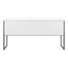 Monarch Specialties - Huche De Bureau - 72 po L - Travail - Portes De Stockage - Travail - Qualité Commerciale - Stratifié Blanc-7
