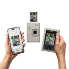 INSTAX MINI - LiPlay+ Appareil photo instantané hybride & imprimante smartphone - Beige sable-Imprimez des photos de votre téléphone intelligent via Bluetooth via l’application INSTAX MINI LiPlay