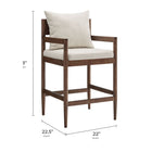 Modway - Remington Tabouret de comptoir - Sel-Siège rembourré en mousse