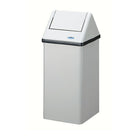 Frost ââ‚¬â€œ Poubelle sur pieds, 105 litres, blanc-Capacité de 105 litres