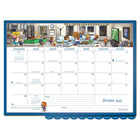 MotherWord - Ultime calendrier familial de luxe pour réfrigérateur 2026-2027 - 13 1/2 po H x 18 po l - français-Français seulement