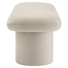 Modway - Orla Performance Velvet Banc - Amande-Arrivée entièrement assemblée