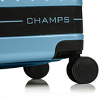 CHAMPS - Ensemble de bagages extensibles  3 pièces - à parois rigides Collection Fresh II - Bleu-Légèreté