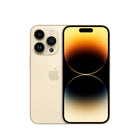 Apple - iPhone 14 Pro 6.1 po ecran Liquid Retina XDR, 128 Go, Or, Bell et Virgin Plus-Écran Super Retina XDR de 6,1 po toujours allume avec ProMotion