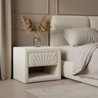 Zuo - Baris Table de chevet - Ivoire-Assemblage requis : Non