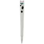Merangue - Stylos à tête de chat plate - 1.0 mm - Noir-Stylos à bille à pointe moyenne avec encre noire