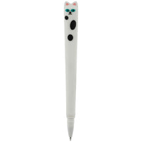 Merangue - Stylos à tête de chat plate - 1.0 mm - Noir-Stylos à bille à pointe moyenne avec encre noire