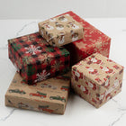 JAM Paper Rouleaux de papier emballage Kraft, ensemble de Noël, 125 pi2, 5/paquet (165K5KRCHR)-7