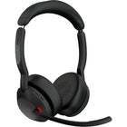 Jabra - Casque sans fil stéréo USB-C Evolve2 55 Link380c avec support - Unified-5