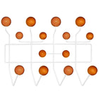 Modway - Gumball Portemanteau - Caramel-Balles de bois avec cadre en fer recouvert de poudre
