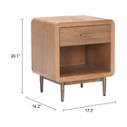 Zuo - Vidaz Table d’appoint - Brun-6