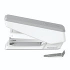 Agrafeuse antimicrobienne Fellowes LX850 EasyPress pleine bande - Blanc-Extracteur d'agrafes amovible intégré