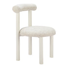 Zuo - Ceres Chaise de salle à manger - Beige-Aucun assemblage requis