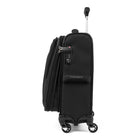 Travelpro Maxlite 5 - Valise de cabine compacte et extensible - Noir-Comprend deux poches à fermeture éclair, une poche intérieure pleine longueur sur le couvercle, une poche latérale pour accessoires et des sangles de compression réglables