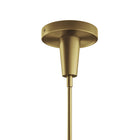 Modway - Beacon 3-Lumière Lumière suspendue - Laiton satin opale-Ampoules non incluses