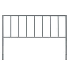 Modway - Tatum Métal Tête de lit King, Gris-Style moderne contemporain