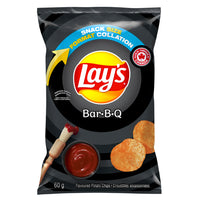 Lay's - Bar-B-Q Croustilles assaisonnees - 60g - Paquet de 32-Barbecue