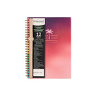 The Happy Planner - Planificateur daté Organized petit format 2026–2027 à double spirale - 7-1/2 po x 6-11/16 po - Palmiers rêveurs-Ce superbe planificateur 12 mois (juillet 2026 – juin 2027) comprend des calendriers de référence annuels, des calendriers mensuels, des pages hebdomadaires, des pages de priorités mensuelles, des pages de notes, et bien plus