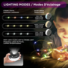 Bell+Howell - Guirlande lumineuse LED portable rétractable de 9,75 m (32 pi) pour l'extérieur-Plusieurs modes d’éclairage: choix rgb, chaud ou froid avec modes fixe ou clignotant pour ambiance, noël, mariages, soirées et déco