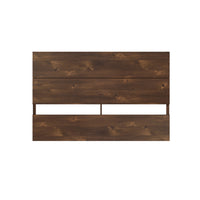 Nexera - Tête de lit double, Truffe-2 panneaux horizontaux créent un effet de planches moderne