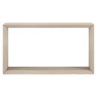 Hudson&Canal - Console Osmond 55" de largeur - Blanc aulne-La table est fabriquée à partir de matériaux MDF de haute qualité et durables