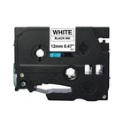 Premium Tape - Compatible avec Brother TZ231, TZ-231, TZE231, TZE-231 - Noir / Blanc - 12 mm-Fabricant: Nu-Tone Brand