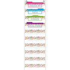 Teacher Created Resources - Tableau de stockage de fichiers à 10 pochettes - 14 po x 58 po - Confettis-6
