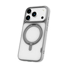 TUFF8 - Étui Glide360 Mag Gris iPhone 17 Pro-Support rotatif à 360° : intégré, pivote à plusieurs angles pour un usage mains libres