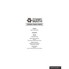 Dynamic Math - Ontario 4e année-Comprend des instructions et des unités sur le codage et la littératie financière