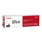 Canon - Cartouche 075 de toner à haut rendement – Noir-Les cartouches de toner de grande capacité vous permettent d’imprimer plus longtemps, ce qui limite les remplacements