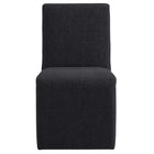 Modway - Emory Tissu tapis Fauteuil d’appoint de salle à manger in Ébène-7