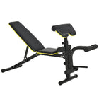 Soozier - Banc de musculation multifonction réglable-Cible la plupart des principaux groupes musculaires, sculpte vos abdominaux, dos, poitrine, fessiers, ischio-jambiers et le tronc