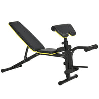 Soozier - Banc de musculation multifonction réglable-Cible la plupart des principaux groupes musculaires, sculpte vos abdominaux, dos, poitrine, fessiers, ischio-jambiers et le tronc