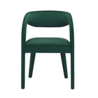 Modway - Pinnacle Performance Velvet Chaise à manger Ensemble de 2 - Vert-9