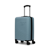Reebok - Valise de cabine à coque rigide 21.50po de la collection Repetition - Turquoise-Fabriqué en ABS/PC léger et résistant