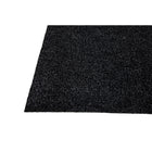 Edgewood - Tapis Commercial Rainier Pour Trafic Moyen - 3 pi 6 po l x 6 pi L - Charbon Avec Bordures Noires-Contient environ 5,5 litres ou 1,45 gallon d'eau par mètre carré